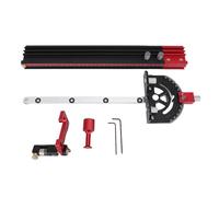 Garosa Scie à Table à Onglet 13 Butées à Angle Positif, Extensible de 20 à 36 Pouces, Butée Fine Réglable avec Construction Robuste en Alliage D'aluminium, pour Scies à Ruban à Bois,