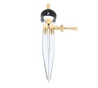 Garosa Séparateur D'ailes de 6 Pouces, étriers de Séparation à Ressort Verrouillables Réglables avec Construction en Laiton et en Acier au Carbone, pour le Travail du Cuir, du Travail