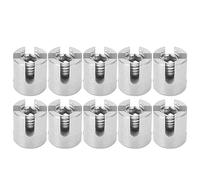 Garosa Serre-câbles Croisés en Acier Inoxydable 316, M12 5mm, 10 Pièces, pour Garde-Corps et Système de Treillis Mural, Résistant à la Corrosion