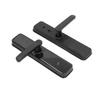 Garosa Serrure de Porte Intelligente Bluetooth, Serrure de Porte à Empreintes Digitales en Alliage d'aluminium avec Application Mot de Passe carte orps de 50x50mm pour Portes de 40 à 60mm