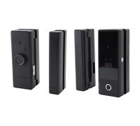 Garosa Serrure Intelligente pour Porte en Verre, Déverrouillage à Distance par Empreinte Digitale, Mot de Passe, Carte-clé, Plastique ABS et Alliage d'aluminium, 5 Méthodes de Déverrouillage pour