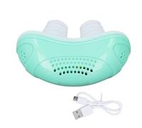 Garosa Solution de Dispositif de Ronflement électrique Mini Aide au Sommeil Portable Ergonomique Hommes Femmes Dispositif de Prévention du Ronflement avec Câble USB pour Une Utilisation