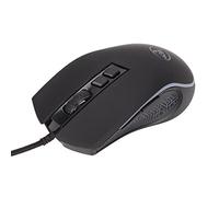 Garosa Souris Mécanique, Souris de Jeu Filaire USB avec Conception Ergonomique RVB 3600 DPI, 4 Niveaux DPI Réglables pour Les Joueurs de Bureau, Ordinateur Portable (Black)