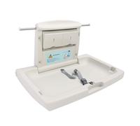 Garosa Station à Langer pour bébé, Matelas à Langer Portable en Plastique avec Sangle de sécurité pour Table à Murale, 34,1 X 22 Pouces, Utilisation en Voyage