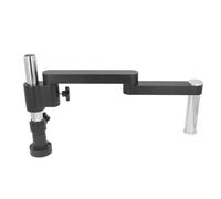 Garosa Support de Bras de Microscope, Alliage d'aluminium, Support de Microscope Flexible avec Rotation à 360 Degrés et Rayon de Travail de 500 Mm pour Microscopes Stéréo
