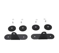 Garosa Support de Montage de Barre Lumineuse Magnétique pour Toit de Capot, 2 Pièces, avec 12 Aimants Puissants, Revêtement Durable en Acier Inoxydable et en Caoutchouc