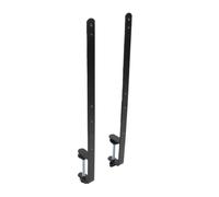 Garosa Support de Panneau perforé à Pince de Bureau Réglable, Support de Bureau en Métal en Fonte,