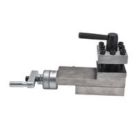 Garosa Support de Poteau de HT250, Ensemble de Repose-outils en Fonte pour Mini Tours 0618 12 14 Pouces, Accessoires de Travail en Métal Durables avec Support Stable pour un Usinage Précis