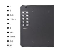 Garosa T906 Tablette de Dessin Graphique, Design Ultra Fin, 8 192 Niveaux de Pression du Stylet, Stylet sans Batterie, Idéal pour l'art Numérique et la Conception Graphique (2)