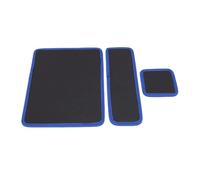 Garosa Tapis à Outils Magnétique, 3 Pièces Tampon Magnétique Pliable Flexible en PVC avec Tenue Solide pour Organiser les Clés, Vis, Boulons, écrous, Résistant à L'eau et à L',