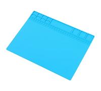 Garosa Tapis de Soudure à Chaleur en Silicone Mat D'isolation de Tampon de Réparation électronique pour Protection contre le Bureau Anti-interrupteur Mm (bleu clair)