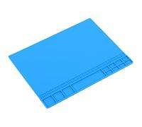 Garosa Tapis de Soudure à Chaleur en Silicone Mat D'isolation de Tampon de Réparation électronique pour Protection contre le Bureau Anti-interrupteur Mm (bleu foncé)