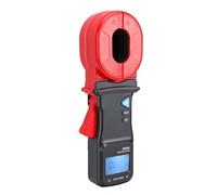 Garosa Testeur de Résistance de Terre à Pince sans Contact Numérique | pour les Systèmes de Télécommunications et D’alimentation, Plage Automatique, écran LCD à 4 Chiffres, Stockage de 500