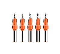 Garosa Tige en Alliage pour Le Travail du Bois, Jeu de Forets à Fraise à Pointe Pointue pour Le Travail du Bois, Fonctionne avec Une Perceuse à Main électrique ou Une Perceuse D'établi,