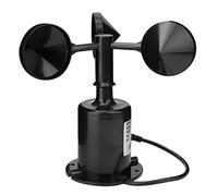 Garosa Transmetteur de Capteur de Vitesse du Vent, Conception en Plastique, Mesure de Précision, Installation Facile, pour Stations de Météorologique, Aviation Maritime, Centrales électriques