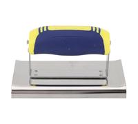 Garosa Truelle en Acier Inoxydable avec Poignée Souple, Outil Efficace de Finition d'angle Mural, Idéal pour les Projets Professionnels de Construction et de rénovation.