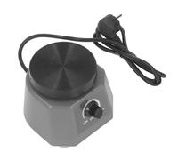Garosa Vibromasseur de Laboratoire Oscillateur Dentaire 4 Pouces 100W Plaque Vibrante pour Mélange Gypse Plâtre Machine Dentiste (Prise UE)