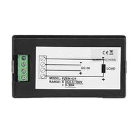 Garosa Voltmètre Ampèremètre DC Compteur de Puissance Numérique ABS écran LCD 6,5 à 100 V 20 A 2000 W Testeur de Tension de Courant Multifonction pour Batterie Solaire RV Appareil électrique