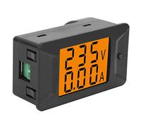 Garosa Voltmètre Numérique Ampèremètre de Tension, Voltmètre pour Mesures AC 40-400V et 0-100A dans les Tests électriques