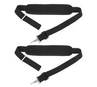 GAROZATION 1 Paire de Bretelles Réglables en Tissu Oxford Noir pour Pulvérisateur à Dos, Remplacement Polyvalent Réduisant la Fatigue, Accessoires Robustes pour Jardinage et Entretien
