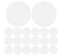 GAROZATION 100pièces Papier Filtre Qualitatif à Débit Moyen Cellulose Standard pour Applications Chimiques et Expériences Scientifiques