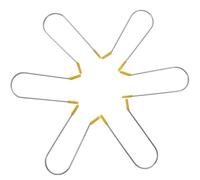 GAROZATION 16 Pinces à Cheveux en Acier Inoxydable pour Rouleaux Chauffants, Fixation Sécurisée et Confortable, Accessoires Indispensables pour Boucles