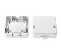 GAROZATION 2 Pièces Interrupteur à Vide Automatique Blanc 2a 250v pour Éclairage D'armoire Installation Facile et Esthétique Raffinée pour Chambres D'hôtel