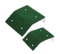 GAROZATION 2 Pièces Rampe Secours Piscine avec Ventouse Stable Échelle Portable pour Animaux Pente Dévacuation Sécurisée pour Petits Animaux et Spas Kit Moyen Grand