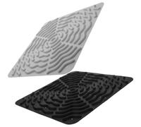 GAROZATION 2 Pièces Tapis de Nidification en Silicone Résistant pour Poules Coussin Protecteur D'œufs Anti-perforation pour Poulaillers et Nichoirs