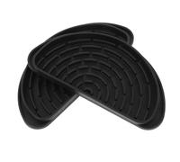 GAROZATION 2pièces Tapis Silicone Pour Réfrigérateur Lot De Bac Anti-déversement Pour Attraper Eau Accessoire De Rangement Pratique Et Facile à Nettoyer Pour Éviter Les Fuites Et