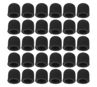 GAROZATION 36 Pointes de Recharge pour Stylet en Silicone Noir, Embouts Capacitifs Résistants pour Stylet Écran Tactile, Compatibles Tablettes, Structure Stable et Fonction Polyvalente