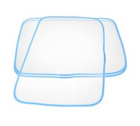 GAROZATION 3pcs Maille de Protection Haute Température en Polyester, Filet de Repassage Réutilisable, Protège Surface du Fer, pour Usage Domestique et Voyage