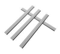 GAROZATION 4 Pièces Bandes de Remplacement Bord de Pelle à Poussière en Plastique Souple Accessoires pour Pelles à Ordures Facile à Remplacer Réduit de Nettoyage