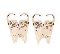 GAROZATION 4pcs Panneaux « Merci de Ne Pas être Dérangé » en Pvc pour Hôtels et Bureaux, Écriture Claire, Facile à Monter, Étiquettes Suspendues Doubles Faces pour Porte