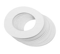 GAROZATION 50 Coussinets en Papier pour Machine à Cire Anneaux Protecteurs Anti-Salissures Compatibles Chauffe-Cire Lot de 50 Pièces Accessoires D’Épilation Professionnels et Domestiques