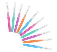 GAROZATION 50 Pièces Brosse Interdentaire pour Appareils Dentaires Différentes Tailles de Têtes Nettoyage Précis et Hygiène Dentaire Optimale