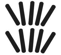 GAROZATION 50pcs Doublures Anti-Transpiration pour Chapeau en Papier Noir, Respirantes et Faciles à Coller, Protège la Casquette Pendant L'entraînement Militaire