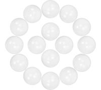 GAROZATION 50pièces Balles Transparentes de Plage Plastique Jouets de Plage pour Garçon Fille de Balles Rondes Incassables pour Tentes de Jeu et Fêtes Extérieur