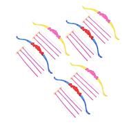 GAROZATION 6sacs Jouets Archerie pour Garçon Fille Flèches à Ventouse Accessoires De Jeu Créatifs Couleurs Aléatoires pour Activités Intérieur