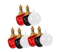 GAROZATION 9 Pièces Ballons Foil Tennis de Table Réalistes pour Décoration Interactive Réutilisable pour Événements à Thème Sportif