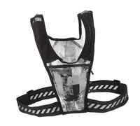 GAROZATION À Pectoral Respirant pour Activités Outdoor Pochette Multi-Fonctionnelle pour Course Randonnée Et Voyage De Sport Léger Et Résistant Compatible avec Téléphone Et Gourde