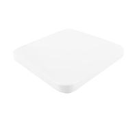 GAROZATION Abat-jour Carré Blanc pour Plafonnier Led, en Pvc Réutilisable, Installation Simple, Design Moderne Élégant pour Chambres et Balcons