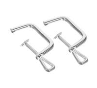 GAROZATION Accessoire de Fixation en Alliage de Fer, Lot de 2 Clips pour Machine à Pâtes Manuelle, pour Réparer et Maintenir Presse à Pâtes et Nouilles Cuisine