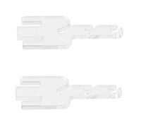 GAROZATION Adaptateurs de Tendeur Compacts et Fourches de Tension Résistantes à l'usure, Lot de 2 pour Machines à Tricoter K Compatibles Addi King Express, pour Motifs Complexes