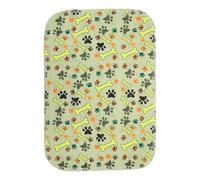 GAROZATION Alèse pour Chien Lavable Absorbante en Polyester, Étanche | Chiots et Petits Animaux, Usage au Sol, Coussin Réutilisable, Entretien Facile
