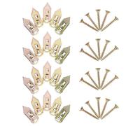 GAROZATION Ancre Autoperceuse Métallique pour Cloison Sèche 20pcs, Vis à Percussion pour Plaque de Plâtre, Fixation Plafond Solide et Adaptée à Divers Matériaux