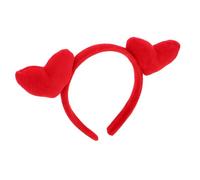 GAROZATION Bandeau Tête Cœur Rouge Cute Pour Femmes Accessoire De Mariage Et Fête De Saint-valentin Pour Événements Multiples Design Romantique Et Joyeux