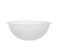 GAROZATION Bassine en Plastique Transparent 21 CM Poignée pour Nettoyage Visage et Lavage Main Adaptée pour Usage Professionnel et Camping