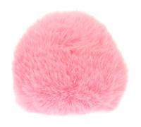 GAROZATION Bonnet Anti-Vent en Peluche Épaisse pour Microphone à Condensateur, Housse Respirante Rose, pour Reportages et Activités en Extérieur