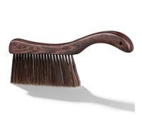 GAROZATION Brosse à Poussière à Manche en Bois de Wengé Poils de Crin de Cheval, Solide et Finition Soignée, pour Canapé et Lit la Maison